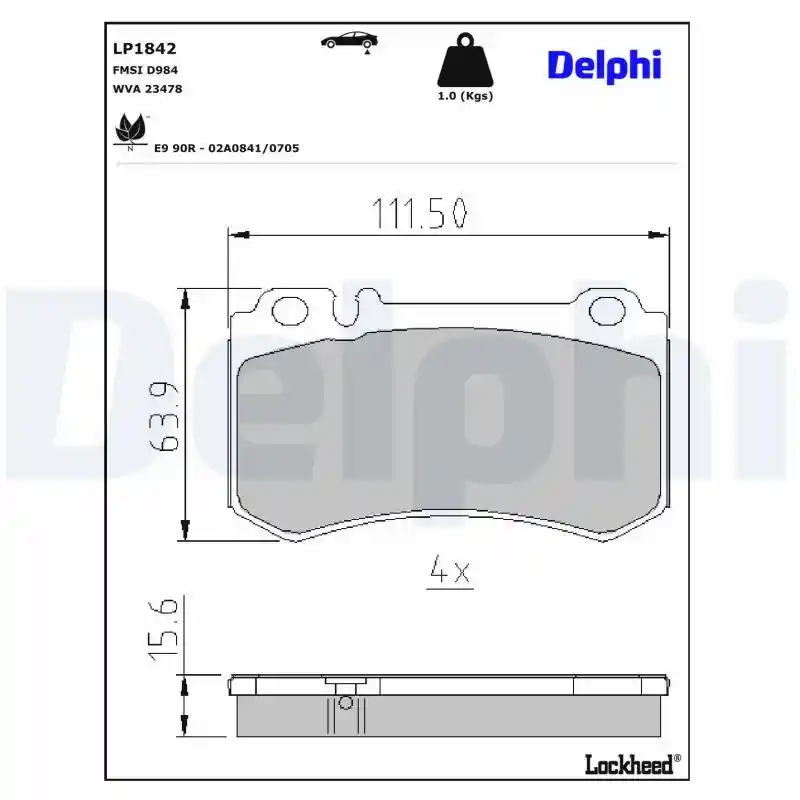 DELPHI LP1842