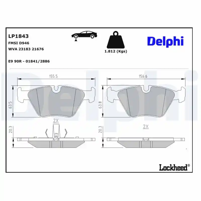 DELPHI LP1843