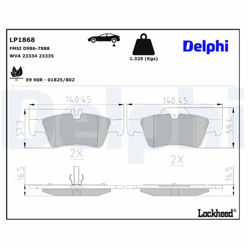 DELPHI LP1868