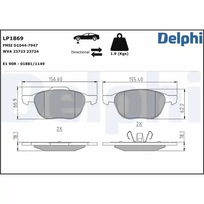 DELPHI LP1869