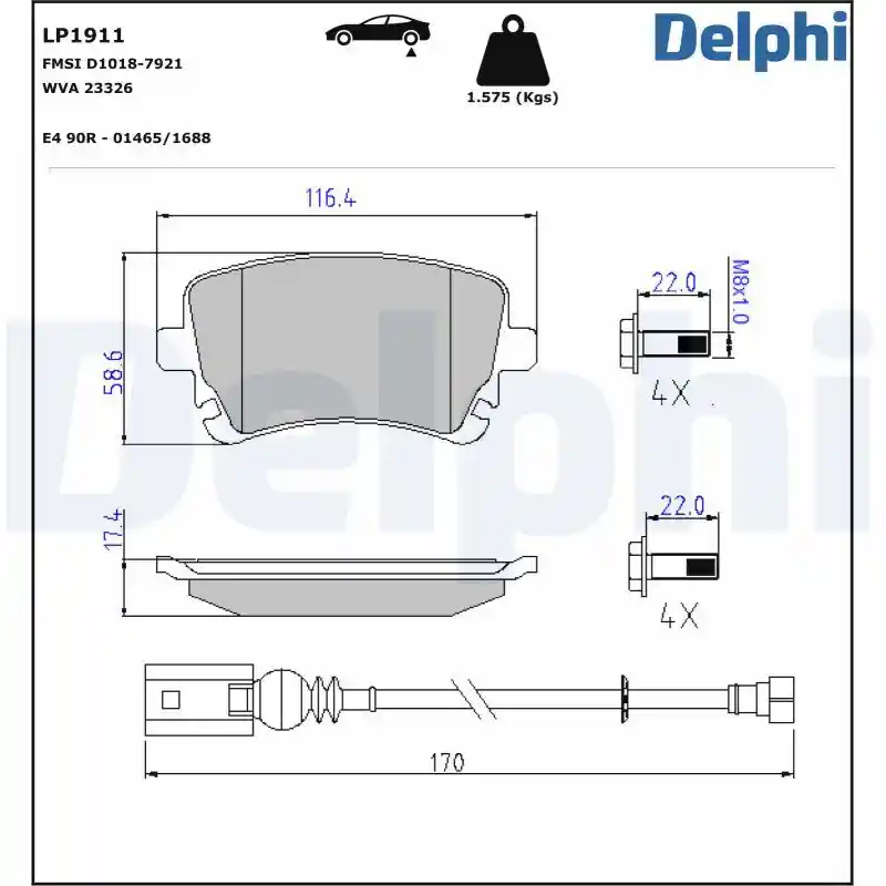 DELPHI LP1911