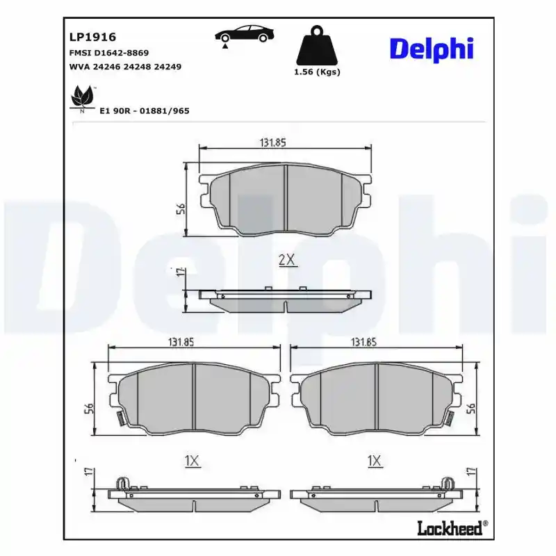 DELPHI LP1916