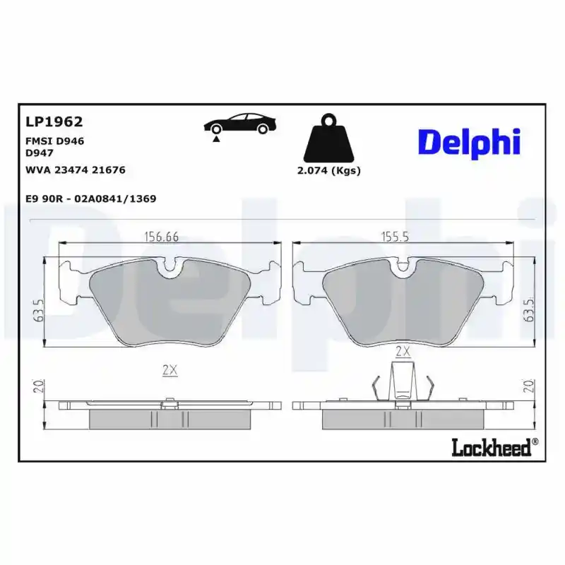 DELPHI LP1962