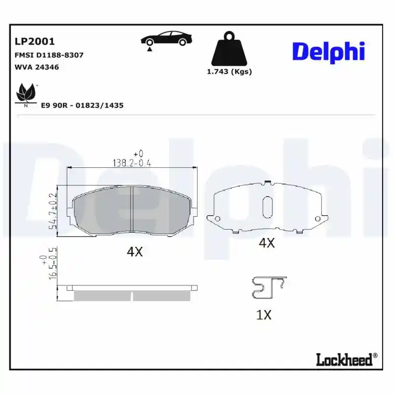 DELPHI LP2001 DELPHI LP2001