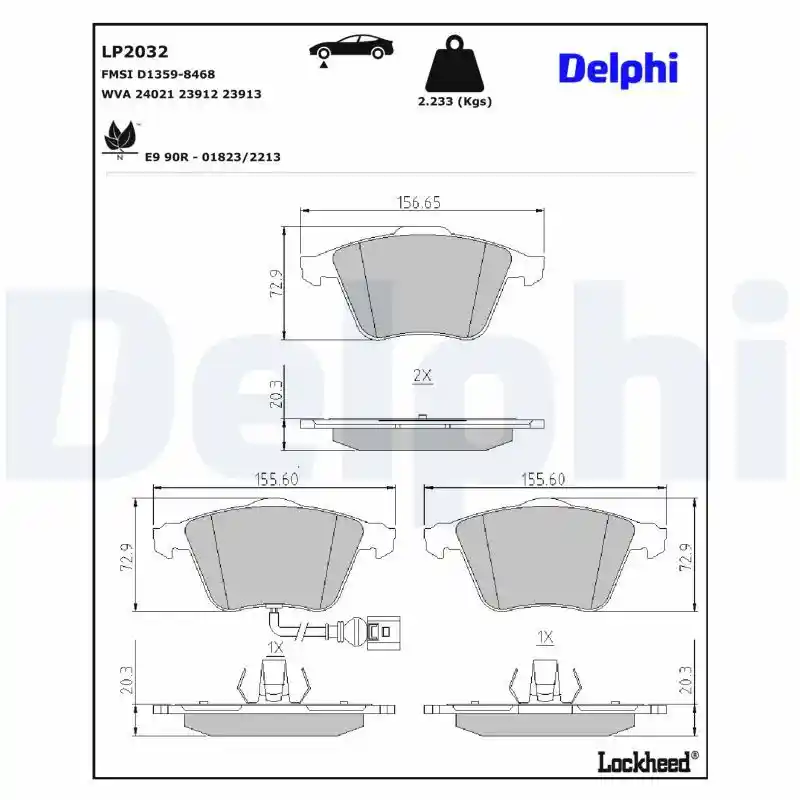 DELPHI LP2032 DELPHI LP2032