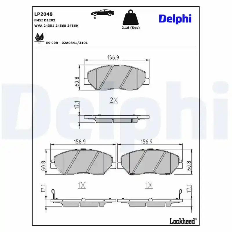 DELPHI LP2048