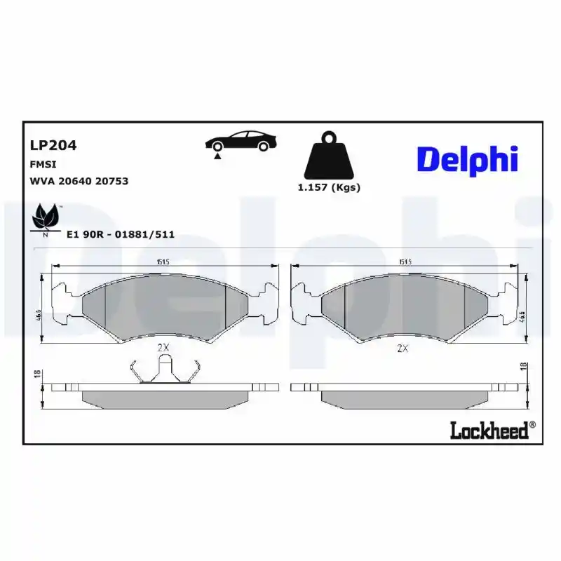 DELPHI LP204