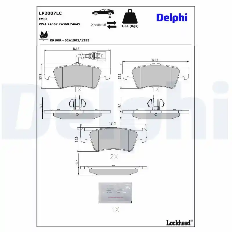 DELPHI LP2087LC