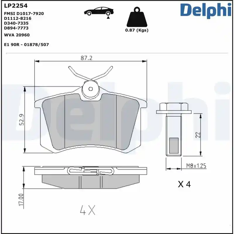 DELPHI LP2254