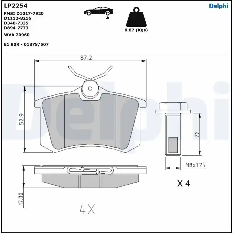 DELPHI LP2254
