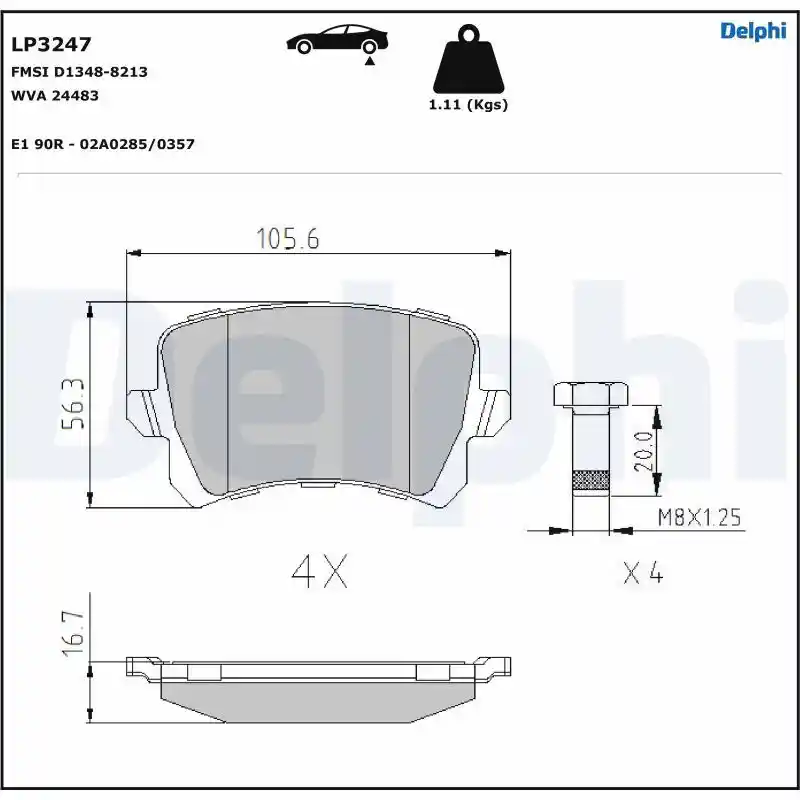 DELPHI LP3247 DELPHI LP3247