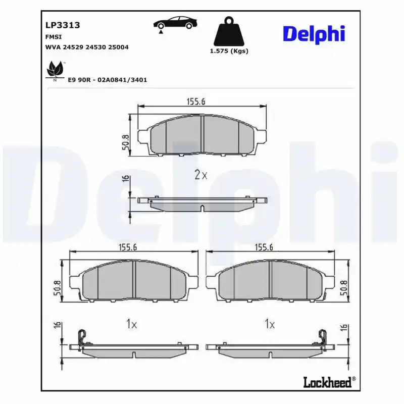 DELPHI LP3313