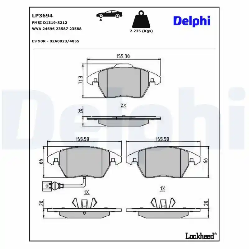 DELPHI LP3694