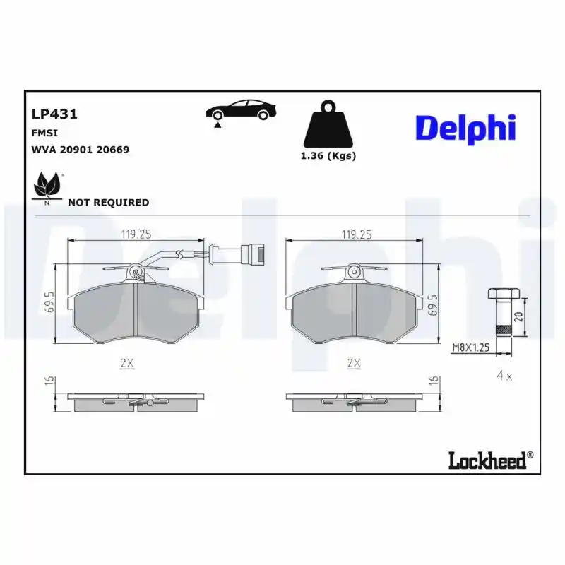 DELPHI LP431