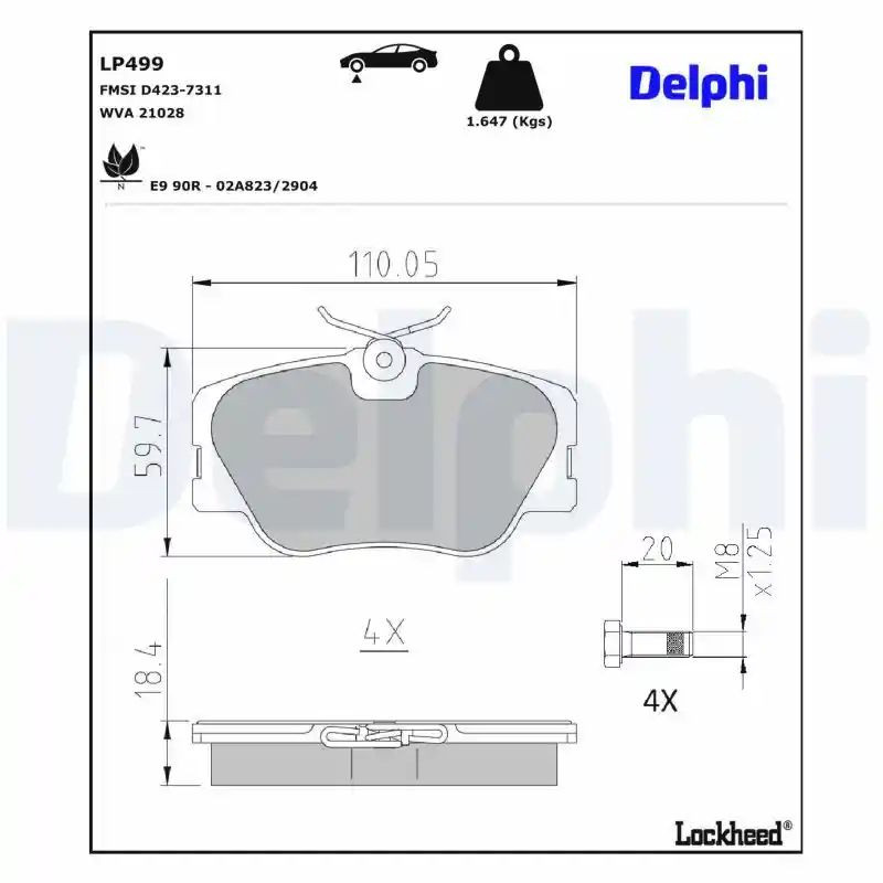 DELPHI LP499