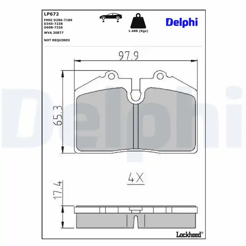 DELPHI LP672