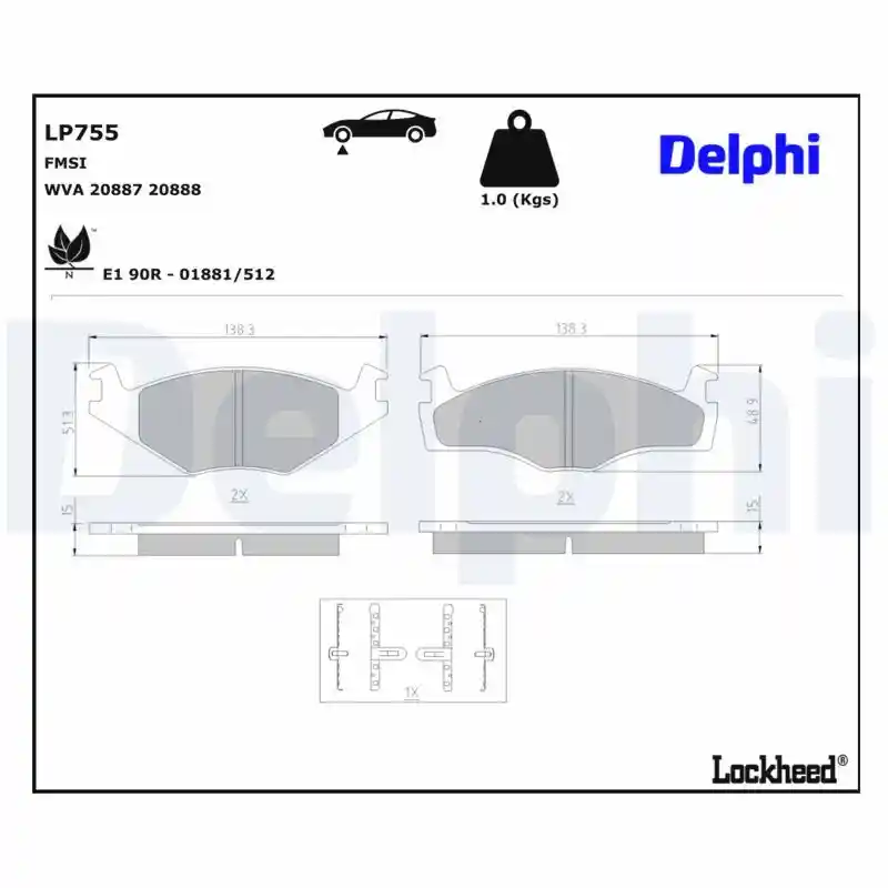 DELPHI LP755