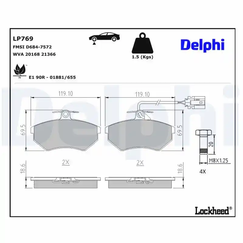 DELPHI LP769