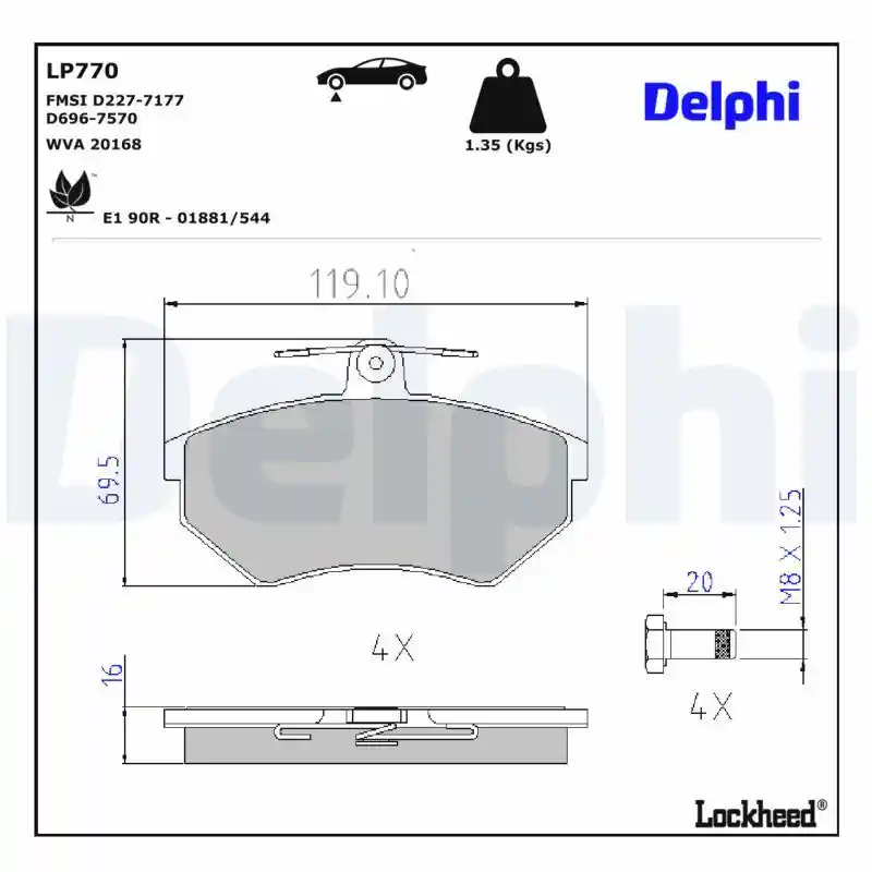 DELPHI LP770