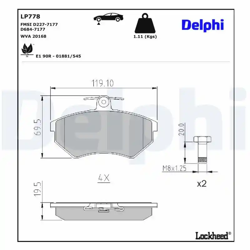 DELPHI LP778