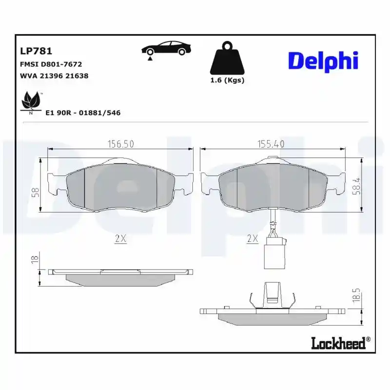 DELPHI LP781