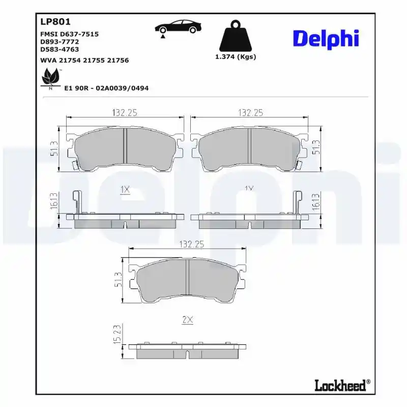 DELPHI LP801