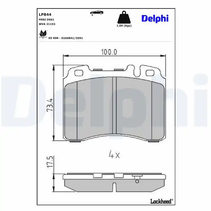 DELPHI LP844