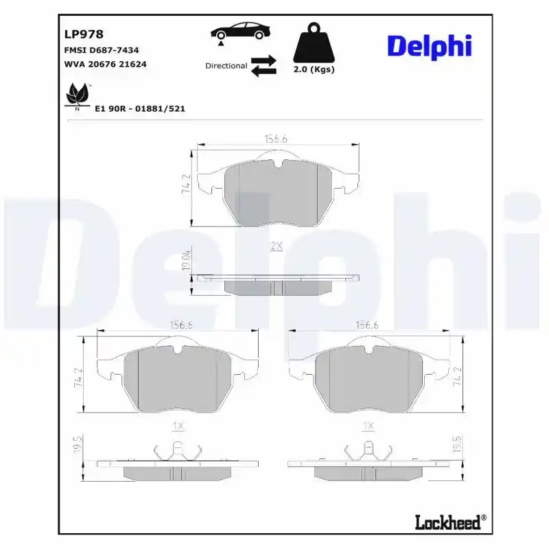DELPHI LP978
