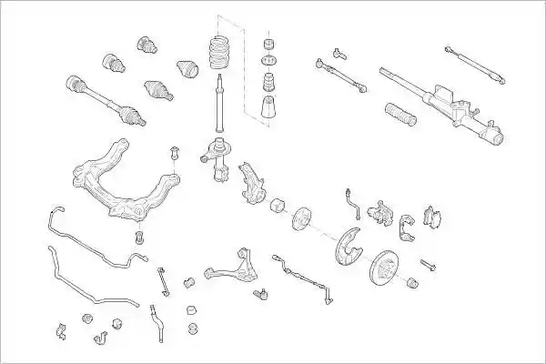 DELPHI OE-AUDI-000001115-F