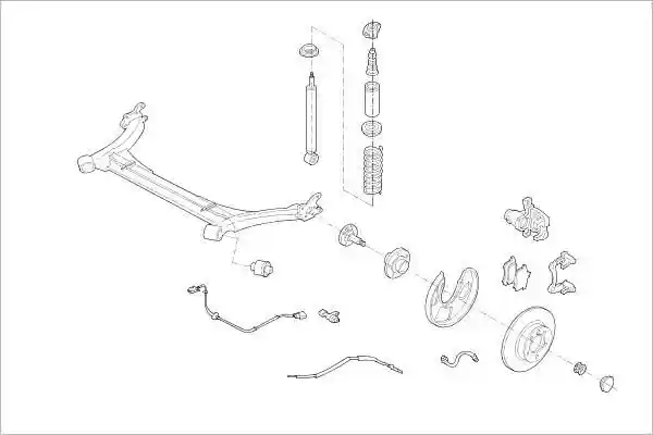DELPHI OE-VW-000016105-R