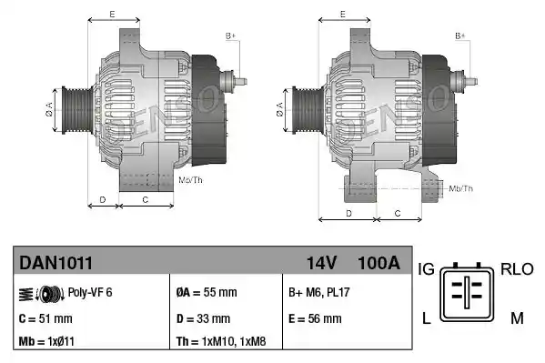 DENSO DAN1011