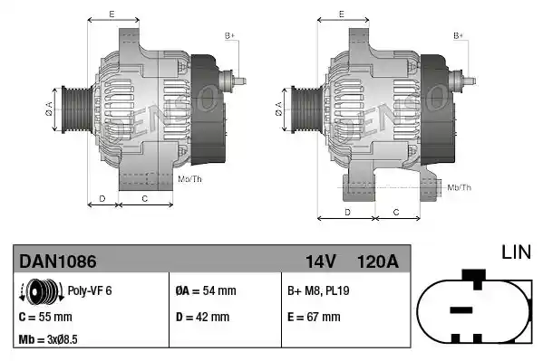 DENSO DAN1086