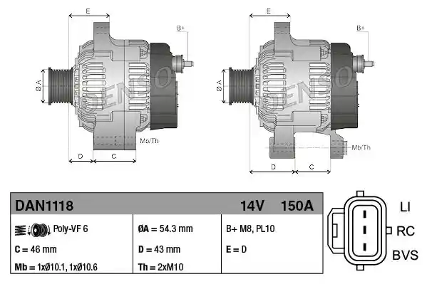 DENSO DAN1118
