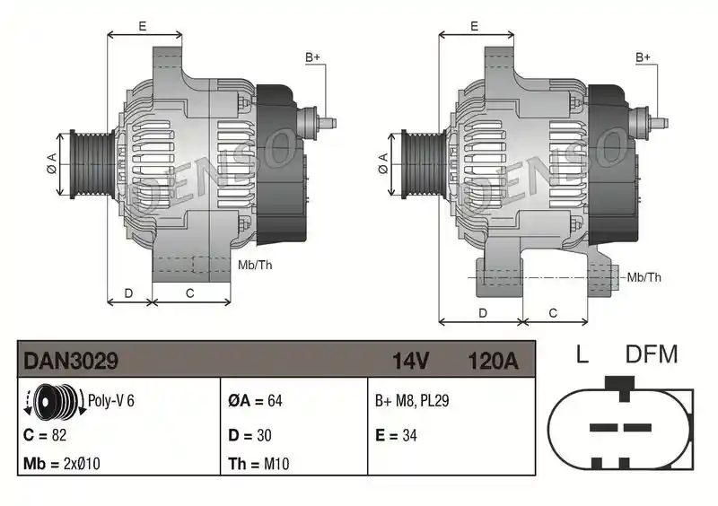 DENSO DAN3029