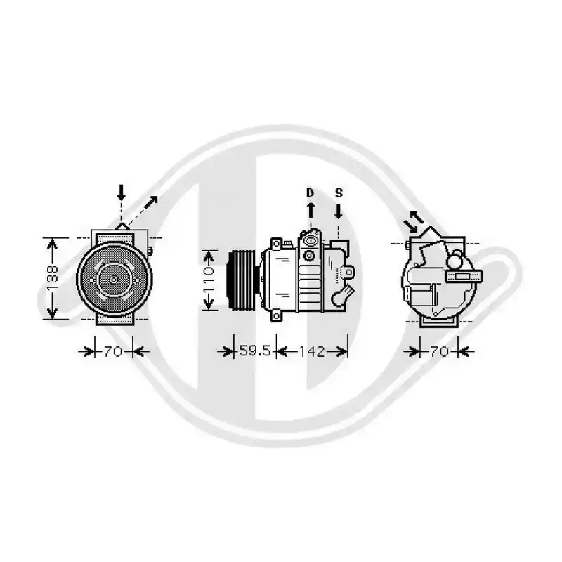 DIEDERICHS DCK1034