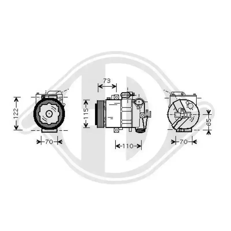 DIEDERICHS DCK1603