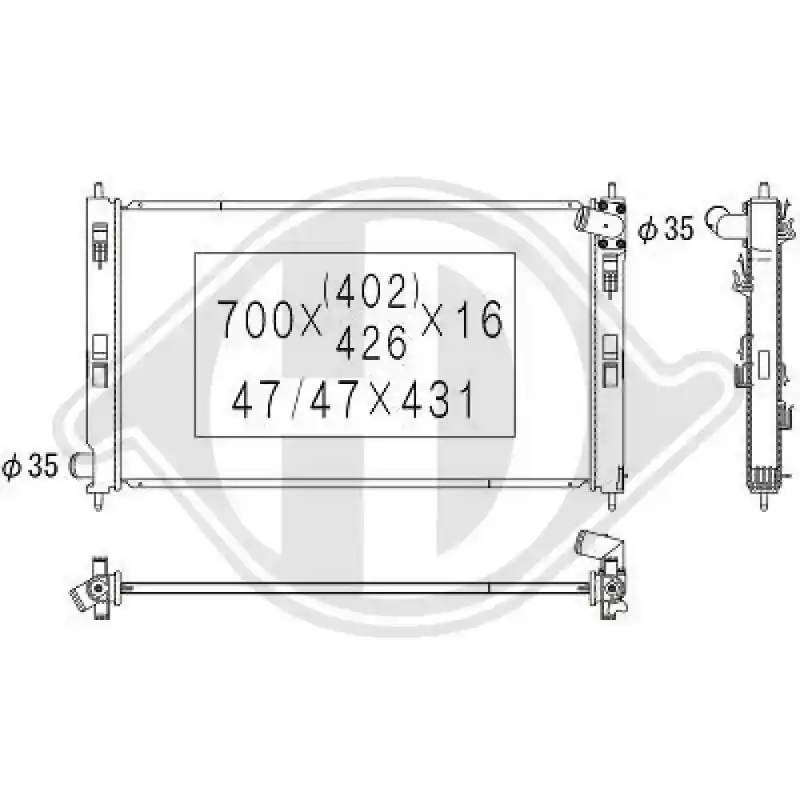 DIEDERICHS DCM2532