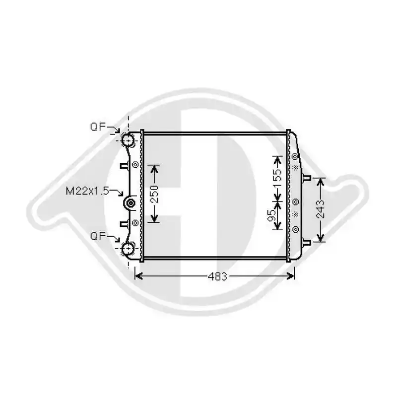 DIEDERICHS DCM3562