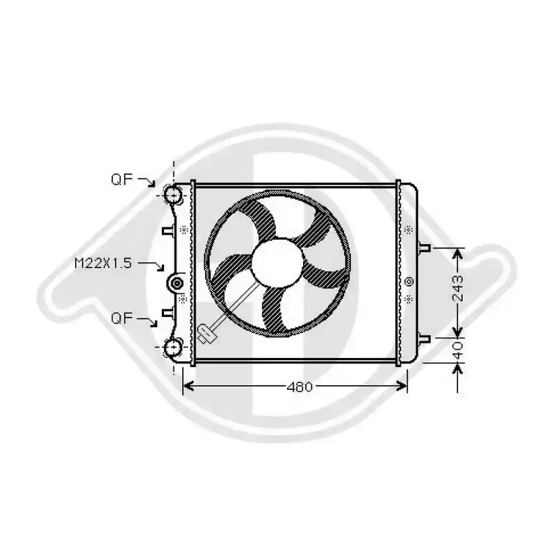 DIEDERICHS DCM3567