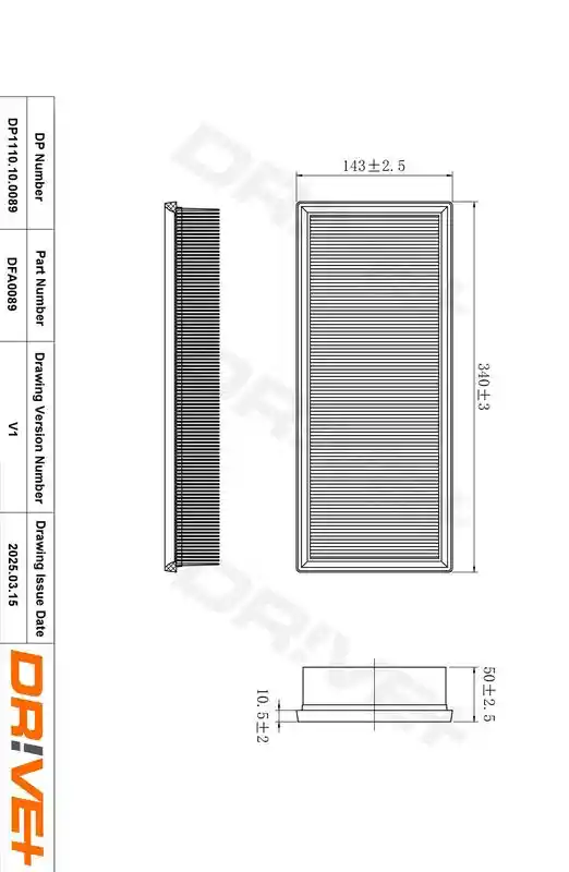 DR!VE DP1110.10.0089 DR!VE DP1110.10.0089