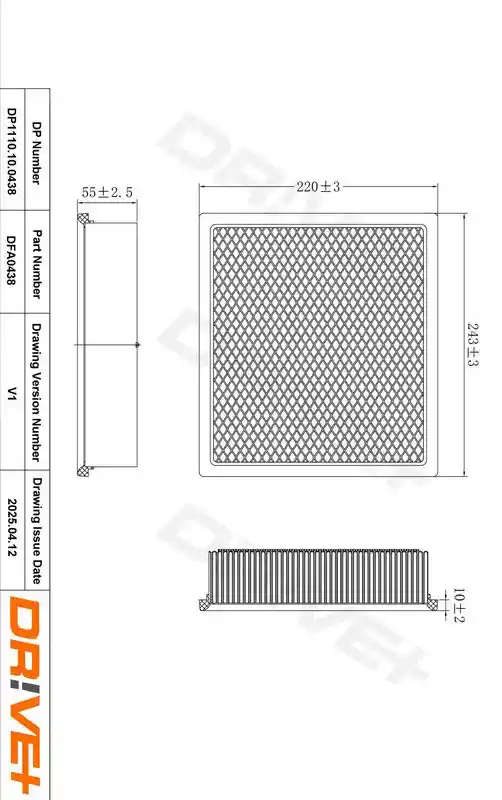 DR!VE DP1110.10.0438 DR!VE DP1110.10.0438