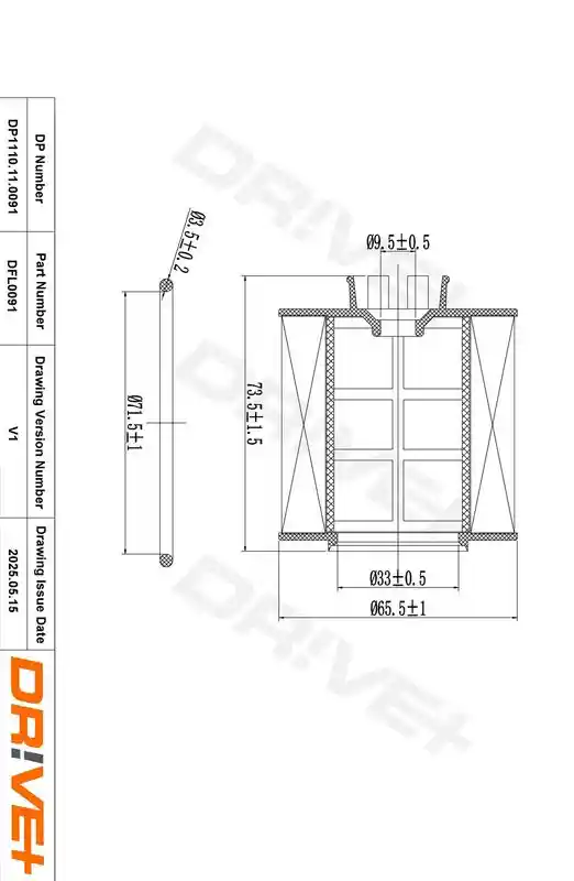 DR!VE DP1110.11.0091 DR!VE DP1110.11.0091