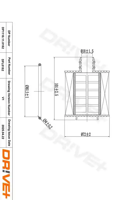 DR!VE DP1110.11.0152 DR!VE DP1110.11.0152
