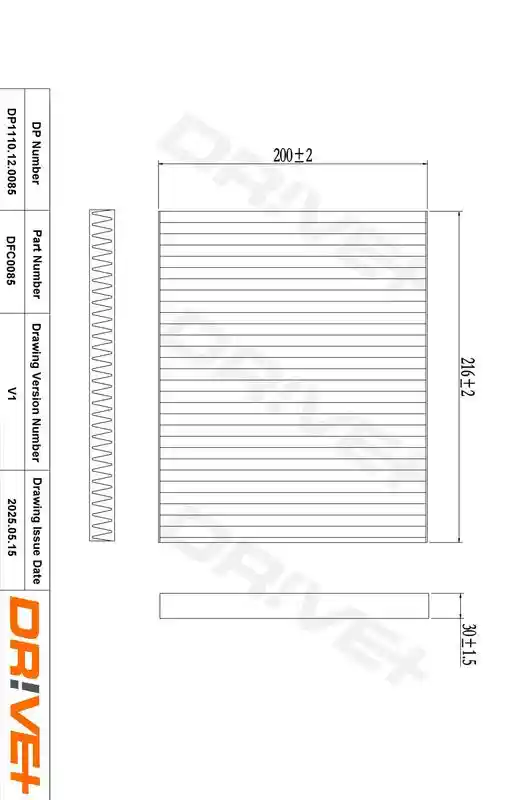 DR!VE DP1110.12.0085 DR!VE DP1110.12.0085