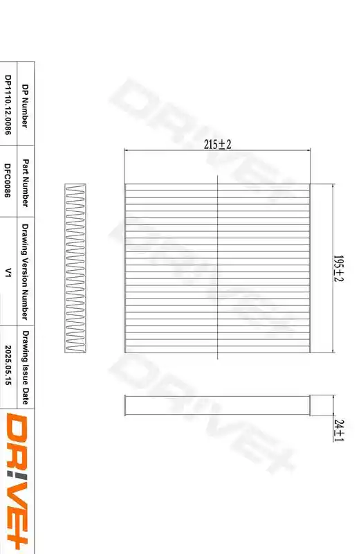 DR!VE DP1110.12.0086 DR!VE DP1110.12.0086