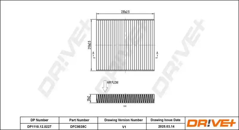 DR!VE DP1110.12.0227 DR!VE DP1110.12.0227