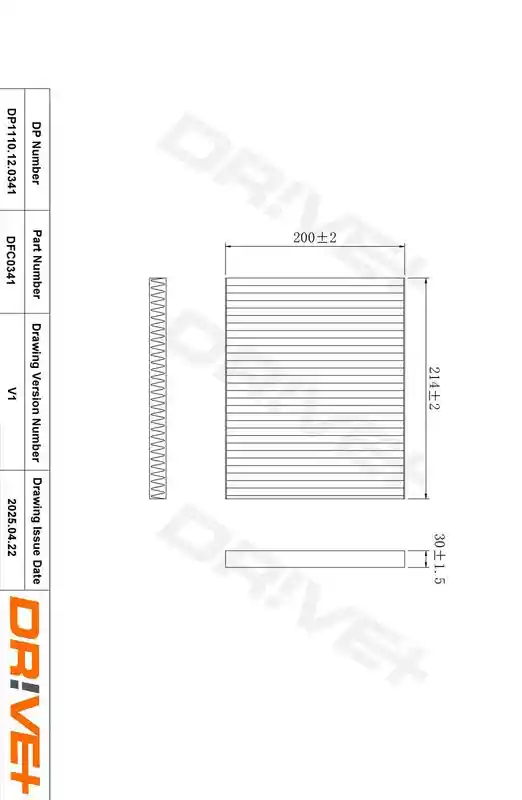 DR!VE DP1110.12.0341 DR!VE DP1110.12.0341