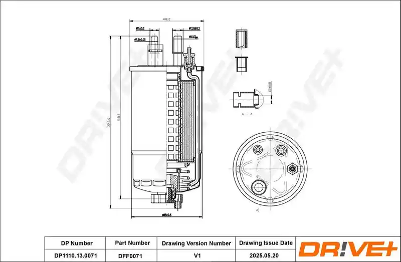 DR!VE DP1110.13.0071 DR!VE DP1110.13.0071