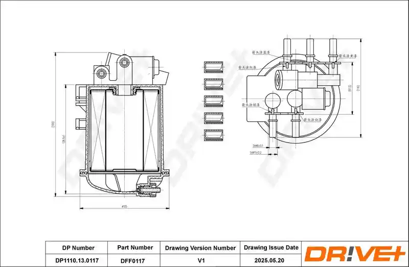 DR!VE DP1110.13.0117 DR!VE DP1110.13.0117