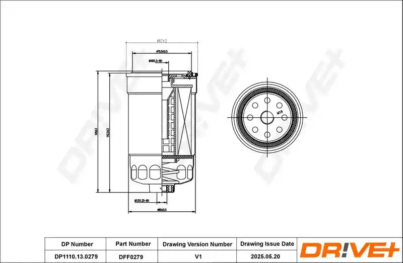 DR!VE DP1110.13.0279 DR!VE DP1110.13.0279